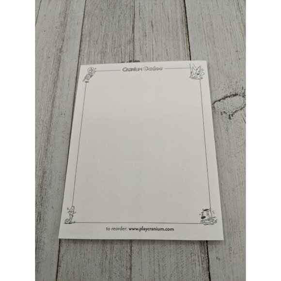 Cranium Cadoo Game 2002 Drawing Pad Paper Replacement Part Piece - Picture 1 of 3